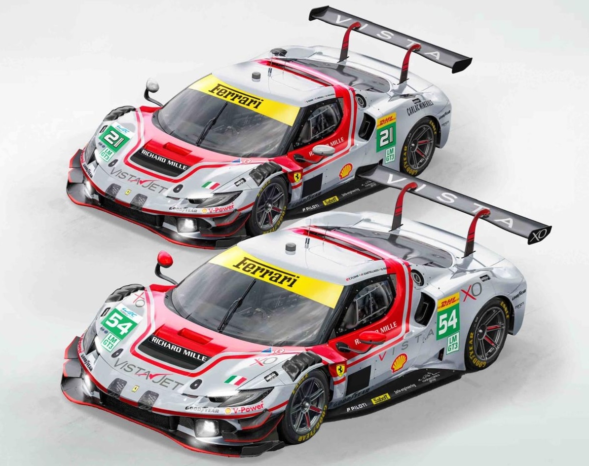 Vista AF Corse unveils 2025 FIA WEC line-up and their iconic